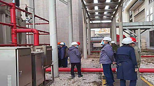 The intelligent diagnosis and safety pre-control system for large transformers has been launched