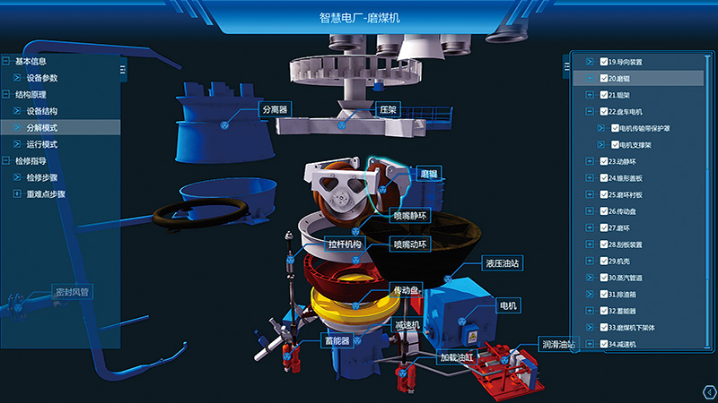 Visualized 3D Virtual Maintenance Control System