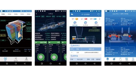 Smart power plant visualization mobile platform